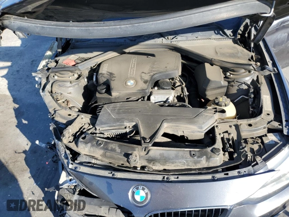 2015 BMW 4 Series 428i with VIN WBA3N7C54FK222324, listed as a Copart auction lot 57644345 with 114,696 mi miles and Salvage title. Bid and sale history available at DreamBid. Image 11.