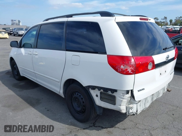 2008 Toyota Sienna CE with VIN 5TDZK23C38S145819, listed as a IAAI auction lot 42034399 with 141,830 mi miles. Bid and sale history available at carsss.com. Image 3.