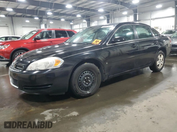 2008 Chevrolet Impala LS with VIN 2G1WB58K589229968, listed as a Copart auction lot 53893435 with 183,354 mi miles and Non Repairable. Bid and sale history available at DreamBid. Image 1.