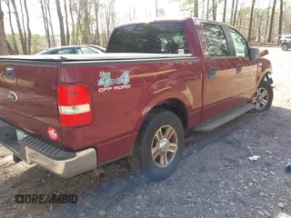 2006 Ford F-150 XLT with VIN 1FTPW14596KC84539, listed as a IAAI auction lot 41833157 with 1 mi miles. Bid and sale history available at carsss.com. Image 4.