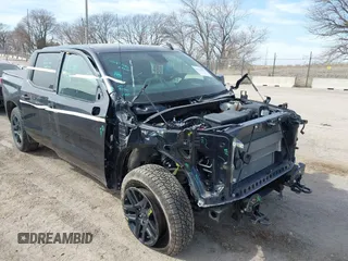 2024 Chevrolet Silverado 1500 RST with VIN 1GCUDEED2RZ103749, listed as a IAAI auction lot 41734937 with 23,013 mi miles. Bid and sale history available at carsss.com. Image 6.