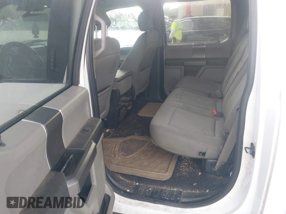 2019 Ford F-150 XL with VIN 1FTEW1E50KFA47687, listed as a IAAI auction lot 42021043 with 129,337 mi miles. Bid and sale history available at carsss.com. Image 8.