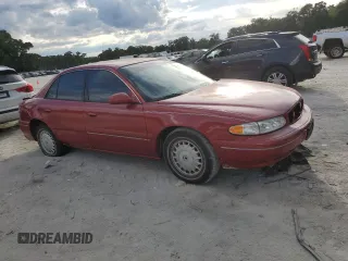 1999 Buick Century Custom with VIN 2G4WS52M9X1539258, listed as a Copart auction lot 74549704 with 109,542 mi miles and Salvage Title. Bid and sale history available at carsss.com. Image 4.