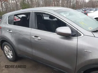 2018 Kia Sportage LX with VIN KNDPMCAC7J7393243, listed as a IAAI auction lot 41484579 with 122,022 mi miles. Bid and sale history available at carsss.com. Image 13.