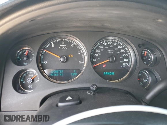 2011 Chevrolet Tahoe LS with VIN 1GNSCAE09BR139659, listed as a Copart auction lot 52492505 with 97,365 mi miles and Salvage title. Bid and sale history available at DreamBid. Image 9.