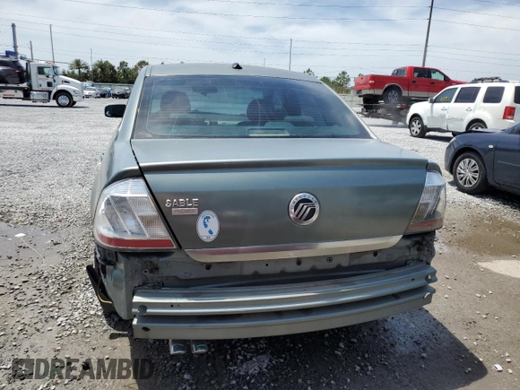 2008 Mercury Sable Premier z VIN 1MEHM42W38G607432, wystawiony jako Copart lot #54022165 z przebiegiem 118 959 mil mil oraz Szkody całkowita. Historia ofert i sprzedaży dostępna na DreamBid. Obrazek 6.