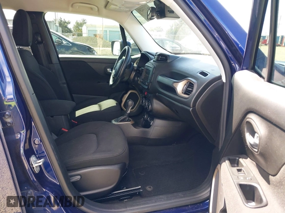 2017 Jeep Renegade Latitude with VIN ZACCJBBBXHPF90329, listed as a IAAI auction lot 42174291 with 72,295 mi miles and . Bid and sale history available at DreamBid. Image 5.
