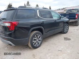2022 GMC Acadia SLT with VIN 1GKKNUL47NZ179614, listed as a IAAI auction lot 41351434 with 22,901 mi miles and . Bid and sale history available at DreamBid. Image 4.