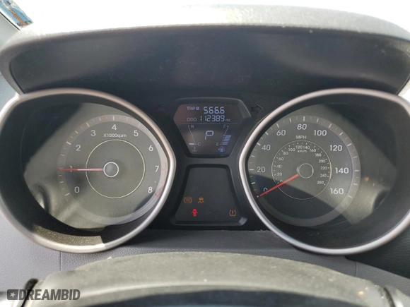 2013 Hyundai Elantra GLS PZEV with VIN KMHDH4AE4DU775567, listed as a Copart auction lot 59032394 with 112,389 mi miles and Salvage Title. Bid and sale history available at carsss.com. Image 9.