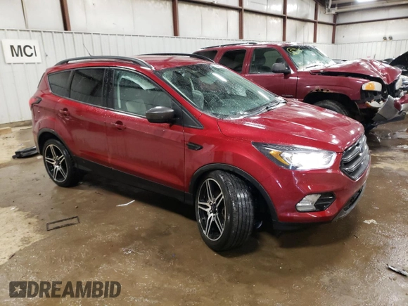 2019 Ford Escape SEL with VIN 1FMCU9HD6KUA96558, listed as a Copart auction lot 44962745 with 59,736 mi miles and Clean Title. Bid and sale history available at carsss.com. Image 4.