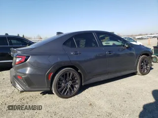 2023 Subaru WRX Premium with VIN JF1VBAF6XP9822947, listed as a Copart auction lot 89000695 with 22,797 mi miles and Salvage Title. Bid and sale history available at carsss.com. Image 3.
