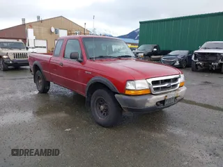1998 Ford Ranger XL with VIN 1FTZR15U5WPB09861, listed as a IAAI auction lot 41626319 with 135,807 mi miles. Bid and sale history available at carsss.com. Image 1.