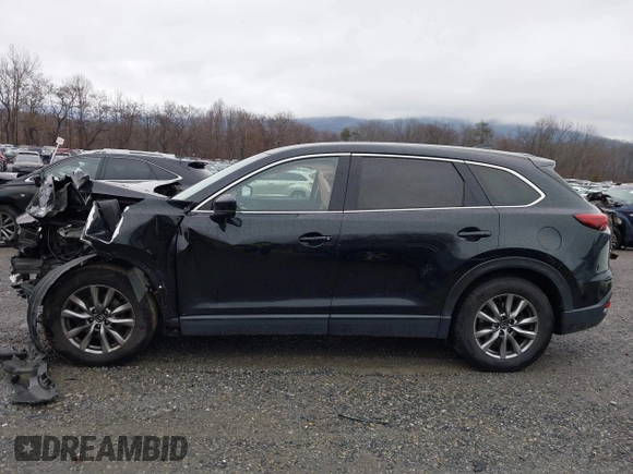 2018 Mazda CX-9 Touring with VIN JM3TCACY7J0219056, listed as a IAAI auction lot 41466850 with 1 mi miles. Bid and sale history available at carsss.com. Image 14.