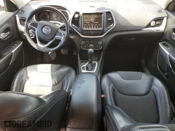 2018 Jeep Cherokee Latitude Plus with VIN 1C4PJLLB4JD540617, listed as a Copart auction lot 56713505 with 125,249 mi miles and Salvage title. Bid and sale history available at DreamBid. Image 8.