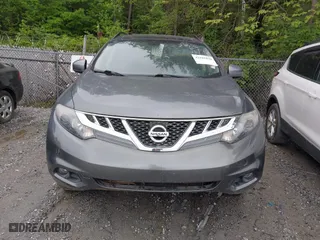 2014 Nissan Murano SL with VIN JN8AZ1MU7EW420084, listed as a IAAI auction lot 42101828 with 124,699 mi miles. Bid and sale history available at carsss.com. Image 12.