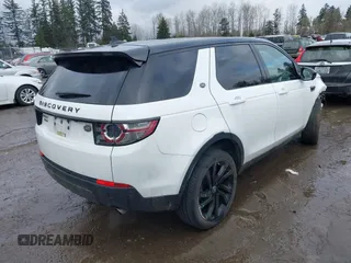 2016 Land Rover Discovery Sport HSE LUX with VIN SALCT2BG7GH589997, listed as a IAAI auction lot 41583508 with 72,339 mi miles. Bid and sale history available at carsss.com. Image 4.