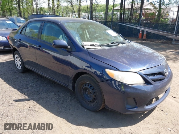 2011 Toyota Corolla L with VIN 2T1BU4EE6BC666491, listed as a IAAI auction lot 42001708 with 1 mi miles. Bid and sale history available at carsss.com. Image 1.