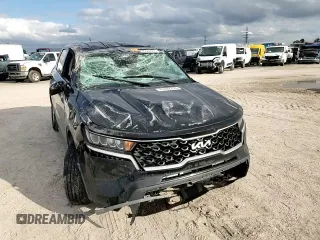 2023 Kia Sorento LX with VIN 5XYRGDLC7PG166830, listed as a Copart auction lot 43582395 with 55,717 mi miles and Salvage Title. Bid and sale history available at carsss.com. Image 12.