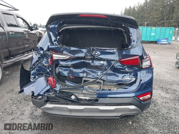 2020 Hyundai Santa Fe Limited with VIN 5NMS5CAA0LH283622, listed as a IAAI auction lot 41517434 with 37,370 mi miles. Bid and sale history available at carsss.com. Image 16.