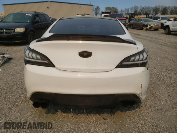 2015 Hyundai Genesis Coupe 3.8L Base z VIN KMHHT6KJ8FU125201, wystawiony jako Copart lot #50870815 z przebiegiem 139 802 mil mil oraz Szkody całkowita. Historia ofert i sprzedaży dostępna na DreamBid. Obrazek 6.