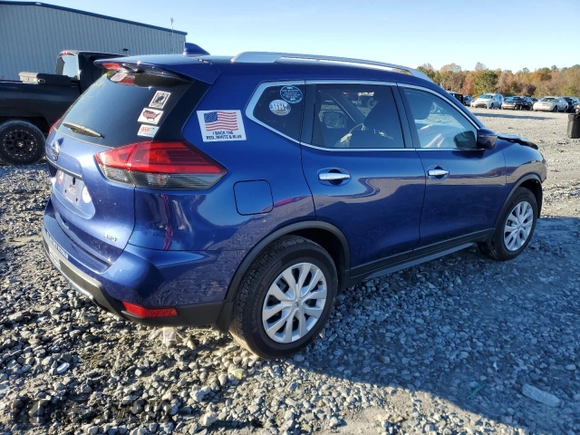 2017 Nissan Rogue S with VIN JN8AT2MV6HW013605, listed as a Copart auction lot 84361604 with 80,434 mi miles and Salvage Title. Bid and sale history available at carsss.com. Image 3.