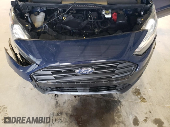 2021 Ford Transit Connect XL with VIN NM0GE9E23M1484208, listed as a Copart auction lot 70918064 with 78,634 mi miles and Salvage title. Bid and sale history available at DreamBid. Image 12.