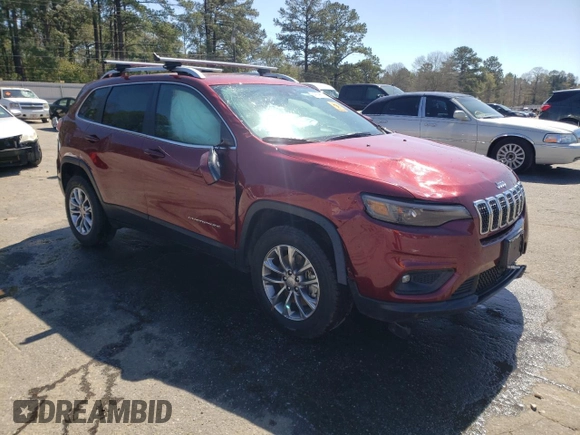 2020 Jeep Cherokee Altitude with VIN 1C4PJMLX5LD637295, listed as a Copart auction lot 47596535 with 101,922 mi miles and Salvage Title. Bid and sale history available at carsss.com. Image 4.