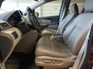 2017 Honda Odyssey EX-L with VIN 5FNRL5H68HB026542, listed as a Copart auction lot 51836965 with 53,562 mi miles and Salvage Title. Bid and sale history available at DreamBid. Image 7.