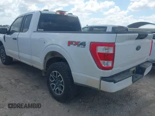 2022 Ford F-150 XL with VIN 1FTEX1EP8NKE11235, listed as a IAAI auction lot 42524567 with 86,647 mi miles and . Bid and sale history available at DreamBid. Image 3.