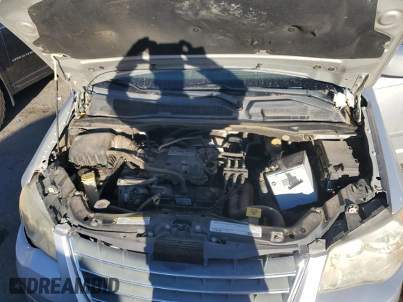 2010 Chrysler Town & Country Touring with VIN 2A4RR5D15AR441041, listed as a Copart auction lot 49857555 with 114,309 mi miles and Salvage Title. Bid and sale history available at carsss.com. Image 12.