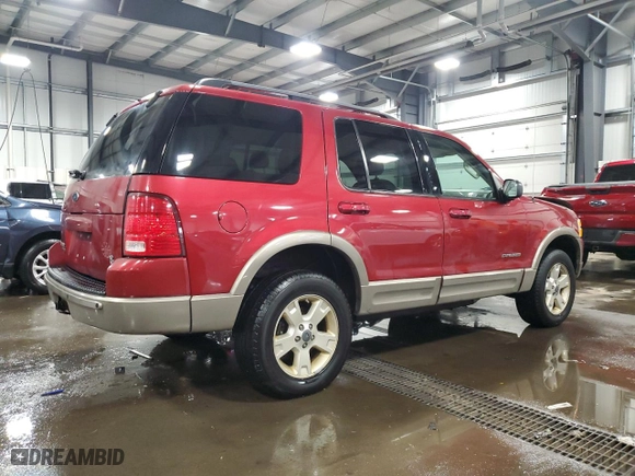 2004 Ford Explorer Eddie Bauer with VIN 1FMDU74W04UB84038, listed as a Copart auction lot 86359014 with 265,988 mi miles and Salvage Title. Bid and sale history available at carsss.com. Image 3.