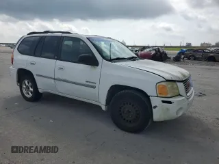 2006 GMC Envoy SLE z VIN 1GKDS13S462144683, wystawiony jako Copart lot #58277565 z przebiegiem Nie podano mil oraz Czysty tytuł • Clean title. Historia ofert i sprzedaży dostępna na DreamBid. Obrazek 4.