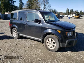 2008 Honda Element EX with VIN 5J6YH27718L010308, listed as a Copart auction lot 45150795 with 124,527 mi miles and Salvage Title. Bid and sale history available at DreamBid. Image 4.