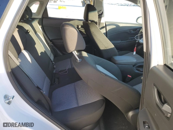 2021 Hyundai Kona Limited with VIN KM8K3CA55MU666423, listed as a Copart auction lot 43957695 with 63,819 mi miles and Salvage Title. Bid and sale history available at carsss.com. Image 10.