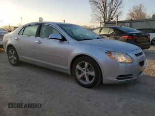 2012 Chevrolet Malibu 1LT with VIN 1G1ZC5E08CF360454, listed as a Copart auction lot 48777375 with 83,969 mi miles and Salvage Title. Bid and sale history available at DreamBid. Image 4.