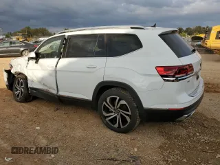 2022 Volkswagen Atlas SEL with VIN 1V2BP2CA2NC504784, listed as a Copart auction lot 79165184 with 64,519 mi miles and Salvage title. Bid and sale history available at DreamBid. Image 2.