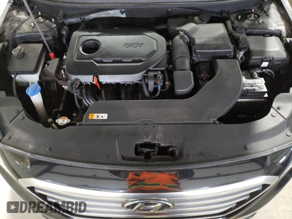 2017 Hyundai Sonata 2.4L with VIN 5NPE24AF8HH460063, listed as a Copart auction lot 55660635 with 154,107 mi miles and Salvage Title. Bid and sale history available at DreamBid. Image 11.