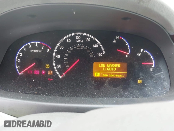 2006 Hyundai Azera SE с VIN KMHFC46F76A134958, выставлен на аукционе IAAI как лот 42314943 с пробегом 206 745 миль миль и . История ставок и продаж доступна на DreamBid. Изображение 7.