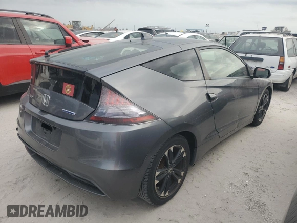 2014 Honda CR-Z with VIN JHMZF1D4XES001286, listed as a Copart auction lot 76580974 with Not Provided miles and Non Repairable. Bid and sale history available at DreamBid. Image 3.