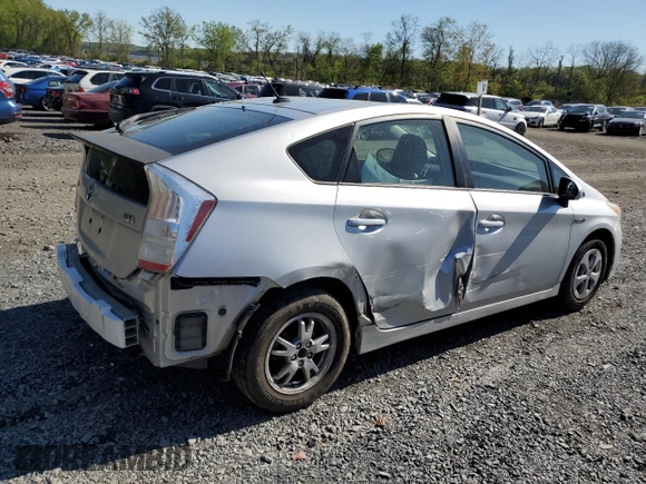 2010 Toyota Prius II with VIN JTDKN3DU2A0217818, listed as a Copart auction lot 54514355 with 172,329 mi miles and Salvage Title. Bid and sale history available at carsss.com. Image 3.
