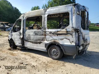 2015 Ford Transit with VIN 1FTNE1CM9FKB05709, listed as a Copart auction lot 59449354 with Not Provided miles and Salvage Title. Bid and sale history available at DreamBid. Image 2.