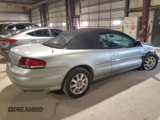 2006 Chrysler Sebring Limited with VIN 1C3EL65R26N109146, listed as a Copart auction lot 81104554 with 97,435 mi miles and Salvage Title. Bid and sale history available at DreamBid. Image 3.