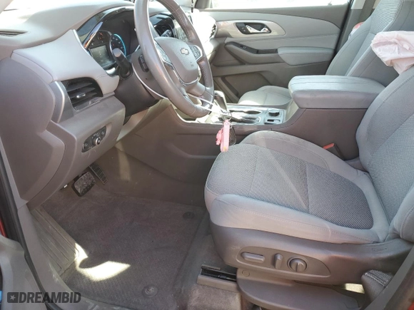 2018 Chevrolet Traverse LT Cloth with VIN 1GNEVGKW5JJ129825, listed as a Copart auction lot 47247705 with 89,580 mi miles and Salvage Title. Bid and sale history available at carsss.com. Image 7.
