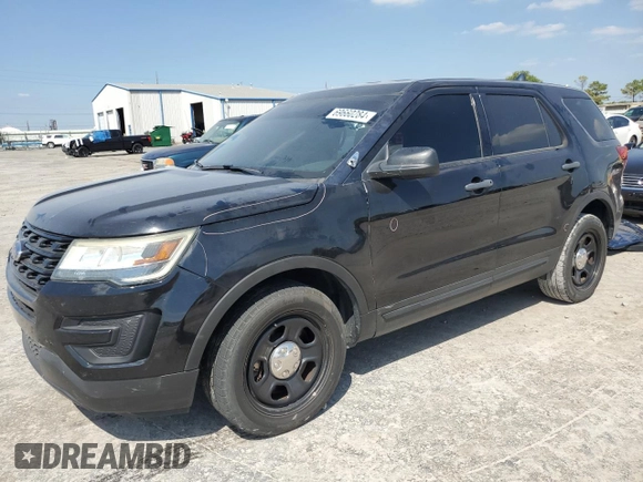 2019 Ford Police Interceptor Utility z VIN 1FM5K8AR8KGB23482, wystawiony jako Copart lot #69660284 z przebiegiem 33 397 mil mil oraz Szkoda całkowita • Salvage title. Historia ofert i sprzedaży dostępna na DreamBid. Obrazek 1.