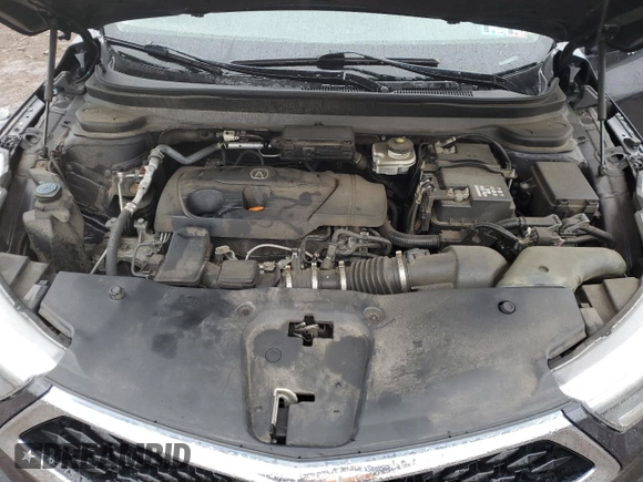 2019 Acura RDX with VIN 5J8TC2H35KL015854, listed as a Copart auction lot 47103995 with 93,090 mi miles and Salvage title. Bid and sale history available at DreamBid. Image 12.