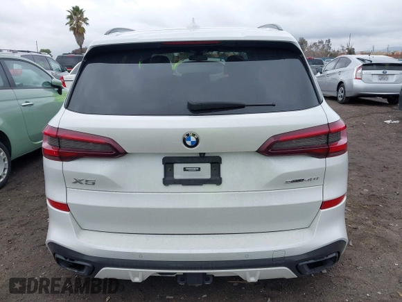 2022 BMW X5 sDrive40i with VIN 5UXCR4C09N9M22050, listed as a IAAI auction lot 41573419 with 33,574 mi miles. Bid and sale history available at carsss.com. Image 16.