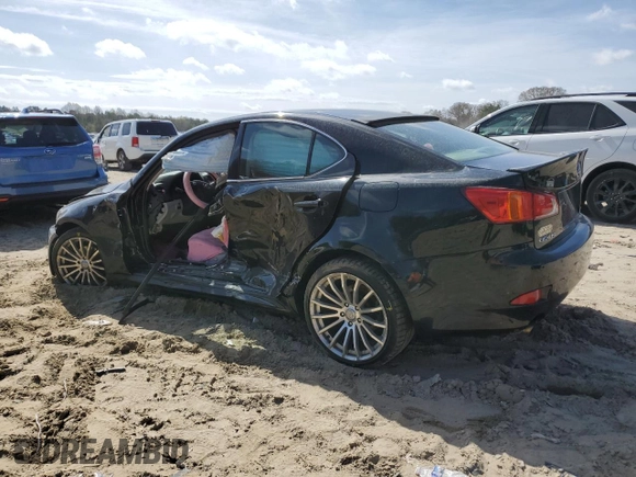 2006 Lexus IS 250 z VIN JTHCK262362000422, wystawiony jako Copart lot #50552415 z przebiegiem 221 730 mil mil oraz Szkoda całkowita • Salvage title. Historia ofert i sprzedaży dostępna na DreamBid. Obrazek 2.