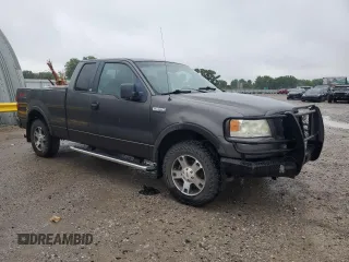 2005 Ford F-150 XLT with VIN 1FTPX145X5FA35252, listed as a Copart auction lot 59336575 with 234,398 mi miles and Salvage title. Bid and sale history available at DreamBid. Image 4.