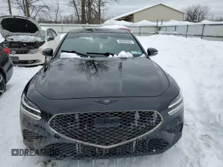 2023 Genesis G70 3.3T with VIN KMTG54TE5PU122081, listed as a Copart auction lot 45545305 with 17,674 mi miles and Salvage Title. Bid and sale history available at DreamBid. Image 5.