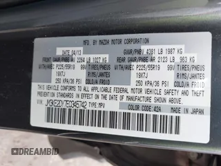 2014 Mazda CX-5 Grand Touring with VIN JM3KE2DY7E0345742, listed as a IAAI auction lot 41864116 with 158,746 mi miles. Bid and sale history available at carsss.com. Image 9.